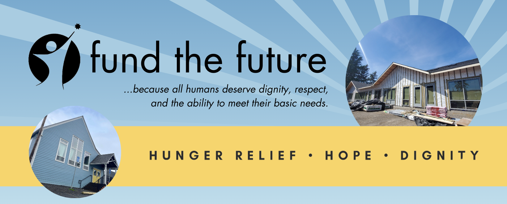 Fund the future... because all humans deserve dignity, respect, and the ability to meet their basic needs